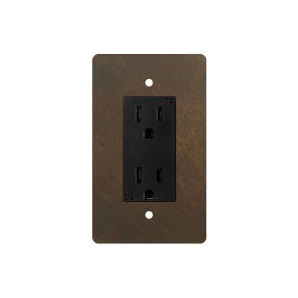 The Brass DUPLEX OUTLET  -1G DUPLEX OUTLET