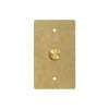 The Brass DIMMER Switch – 1G DIMMER SWITCH / LED