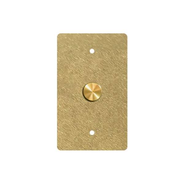 The Brass DIMMER Switch – 1G DIMMER SWITCH / LED