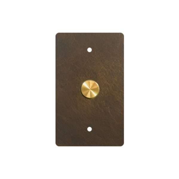 The Brass DIMMER Switch – 1G DIMMER SWITCH / LED