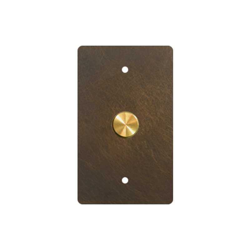 The Brass DIMMER Switch – 1G DIMMER SWITCH / LED