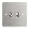 Brass 2 Gang 2 Way Toggle Switch-86*86