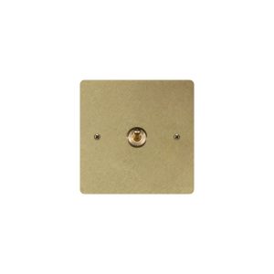 Brass 1 Gang 2 Way Toggle Switch-86*86