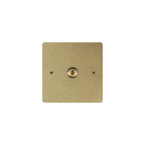 Brass 1 Gang 2 Way Toggle Switch-86*86