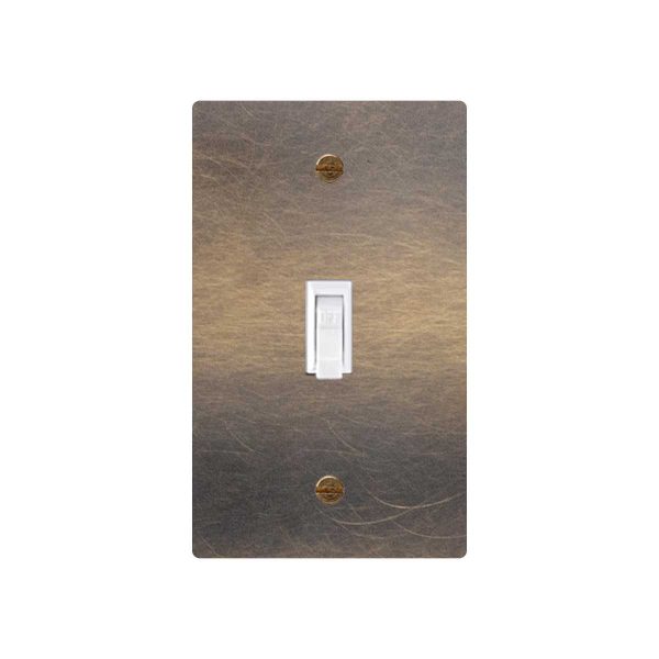 Brass Antique Toggle Switch - 1Gang 2Way Toggle Switch 70*120