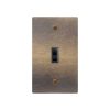 Brass Antique Toggle Switch - 1Gang 2Way Toggle Switch 70*120