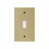 单开美标 Brass Toggle Switch-1Gang 2Way Toggle Switch 70*120