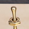Brass 1 Gang 2 Way Toggle Switch-86*86