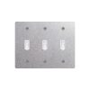 Stainless Steel Toggle Switch - 3Gang 2Way Toggle Switch 154*120