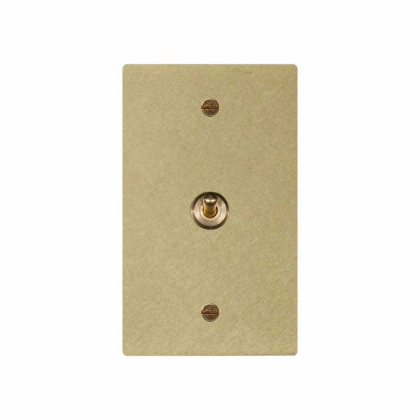 1gang brass switch Brass Toggle Switch-1Gang 2Way Toggle Switch 70*120