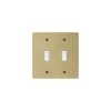 Brass Toggle Switch - 2Gang Toggle Switch 120*120
