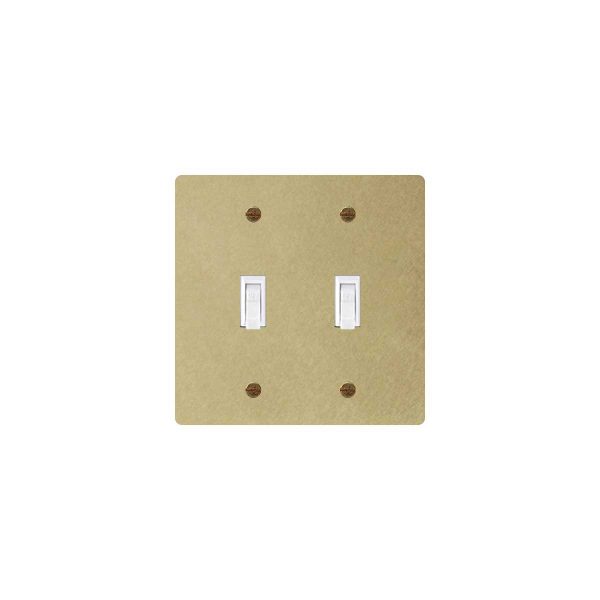 Brass Toggle Switch - 2Gang Toggle Switch 120*120