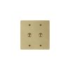 Brass Toggle Switch - 2Gang Toggle Switch 120*120