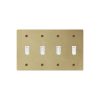 Brass Toggle Switch - 4Gang Toggle Switch 195*120