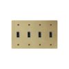 Brass Toggle Switch - 4Gang Toggle Switch 195*120