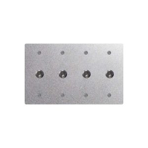 Stainless Steel Toggle Switch - 4Gang 2Way Toggle Switch 195*120
